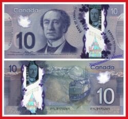 CANADÁ 10 Dólares 2013 (2014) Polímero Pick 107b SC