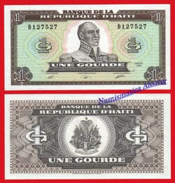 HAITI 1 Gourde 1989 Pick 253 SC