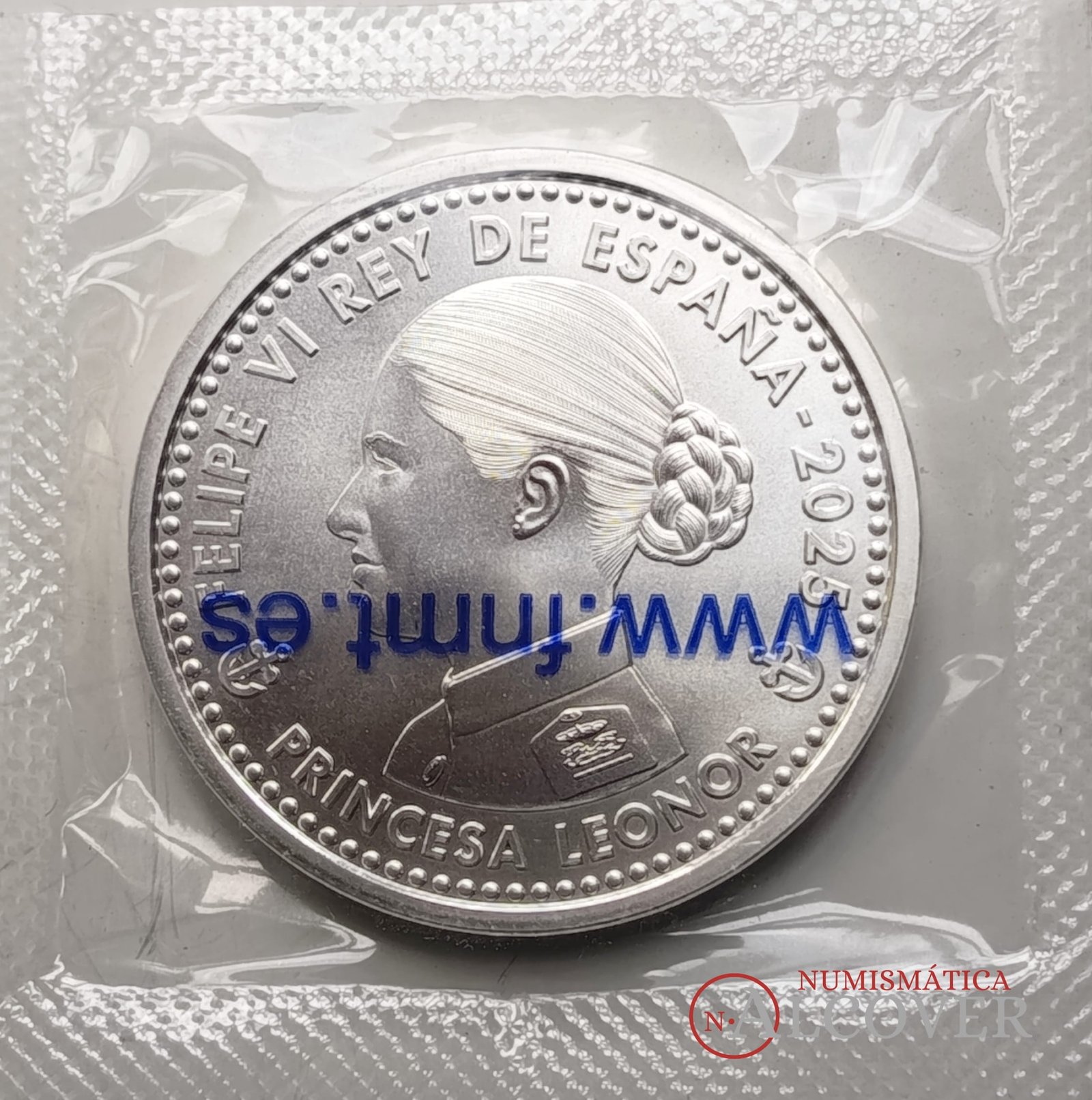 ESPAÑA 40 Euros 2025 Buque Juan Sebastián Elcano plata SC - Imagen 2