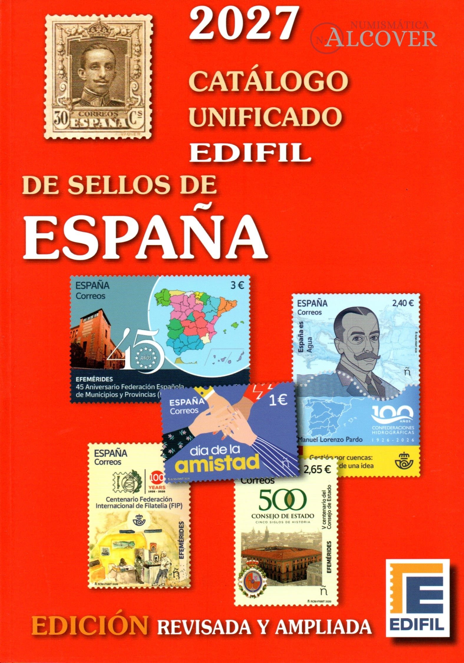 CATÁLOGO UNIFICADO EDIFIL Sellos de España 2027