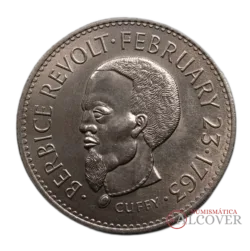 GUYANA 1 Dólar 1970 FAO Alimentos para todos KM#36 SC