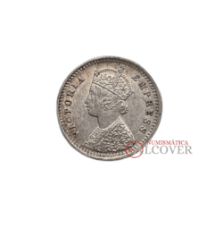 INDIA BRITÁNICA Emperatriz Victoria 2 Annas 1900 B KM#488 EBC