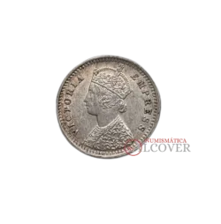 INDIA BRITÁNICA Emperatriz Victoria 2 Annas 1900 B KM#488 EBC
