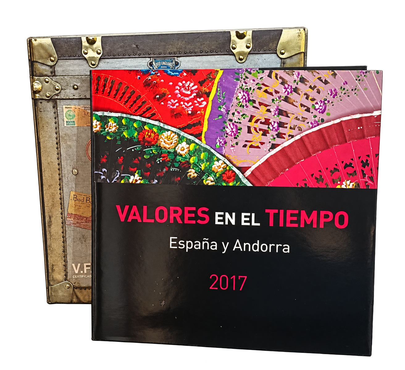 ESPAÑA Y ANDORRA ESPAÑOLA Libro Emisiones de sellos año 2017 completo